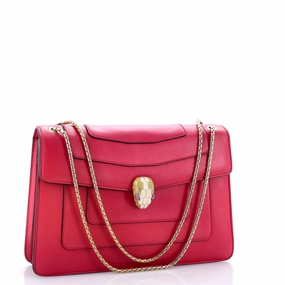 Serpenti Forever Shoulder Bag Leather Medium