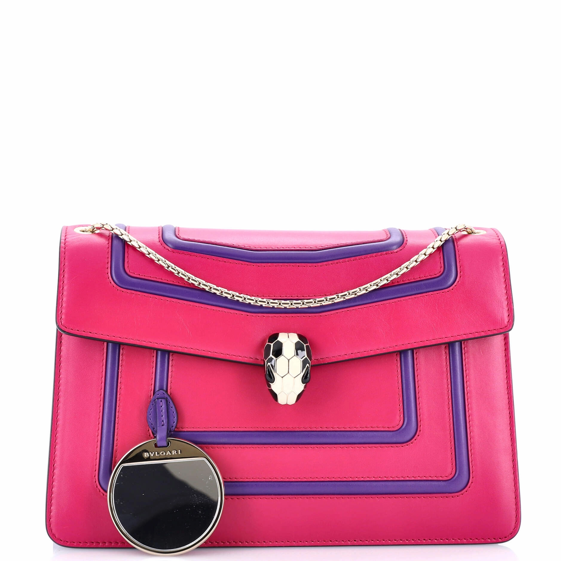 Serpenti Forever Shoulder Bag Leather Medium