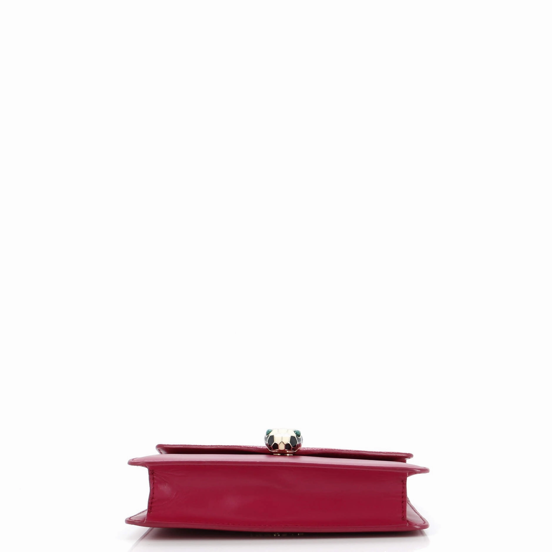 Serpenti Forever Square Shoulder Bag Leather and Stingray Small