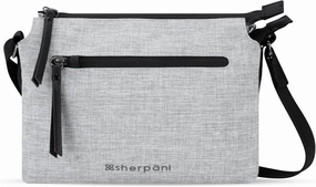 Sherpani Mei, Anti Theft Crossbody Purse, Lightweight Cross Body Bag, Fashion Trio Bag for Women with Metal Hardware