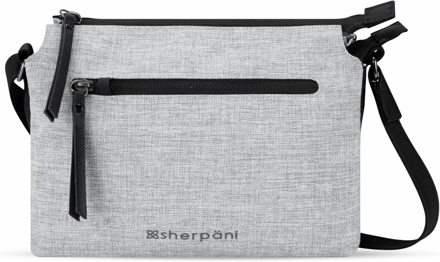 Sherpani Mei, Anti Theft Crossbody Purse, Lightweight Cross Body Bag, Fashion Trio Bag for Women with Metal Hardware