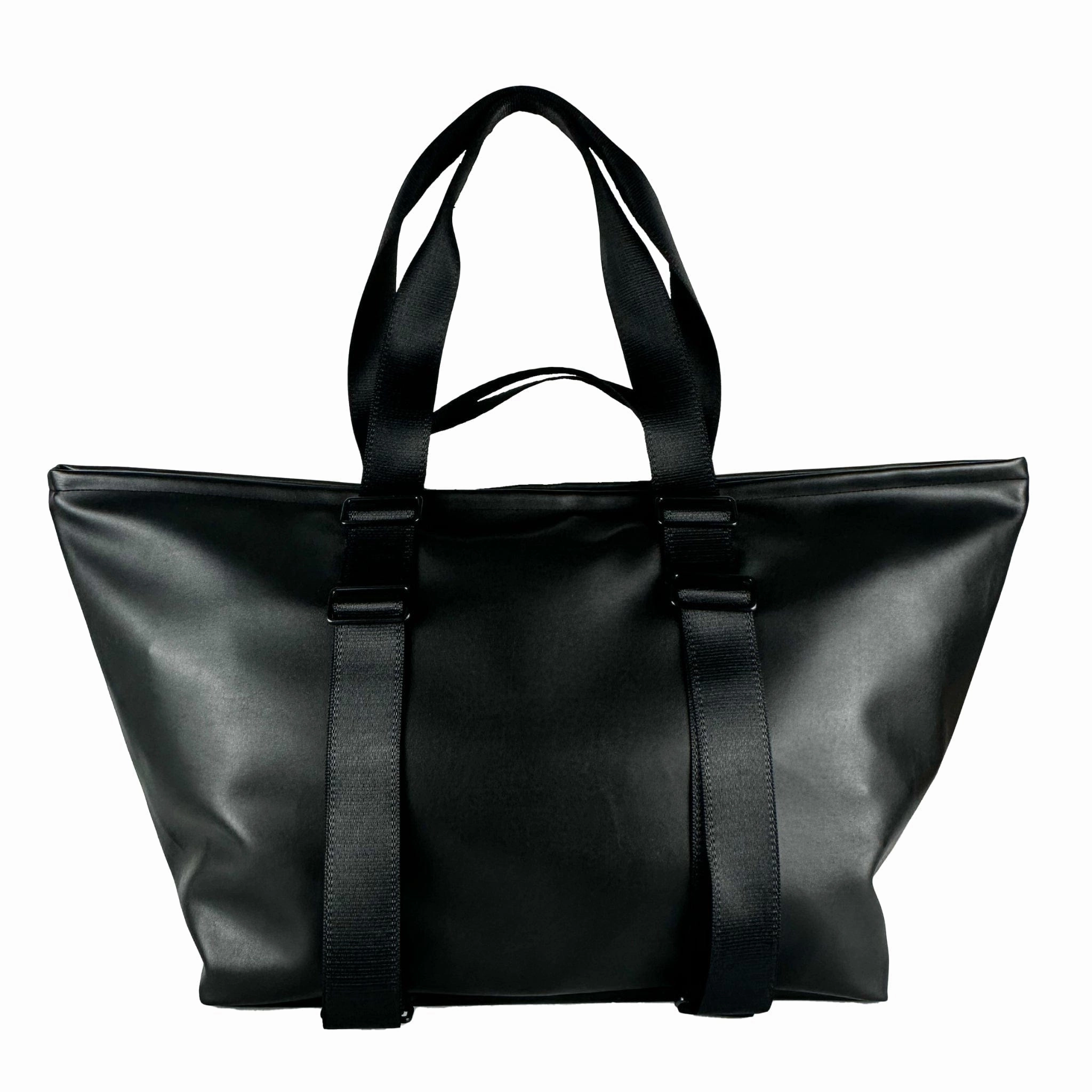 Shoalts Vegan Cactus Leather Weekender | Black