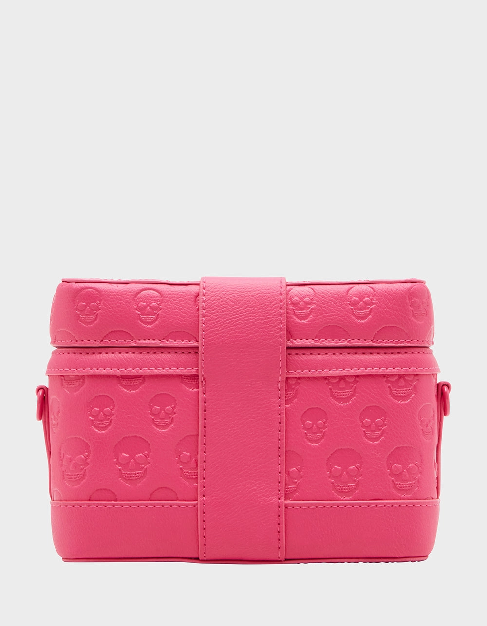 SKULL BOSS VANITY BAG PINK