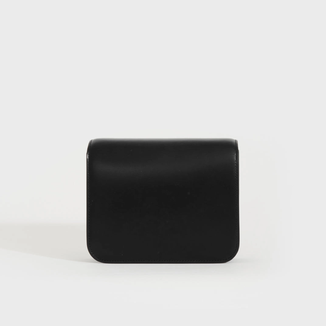 Small Classic Box Shoulder Bag in Black