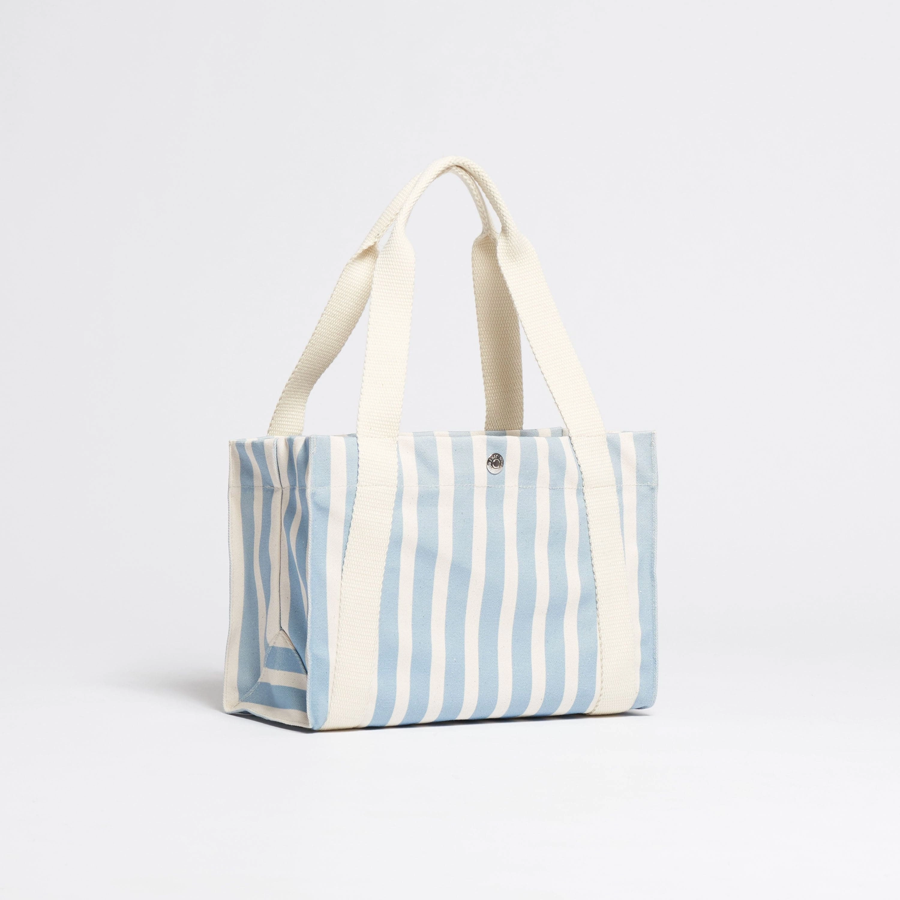 Small Vegan Beach Tote | Sand & Sky Blue