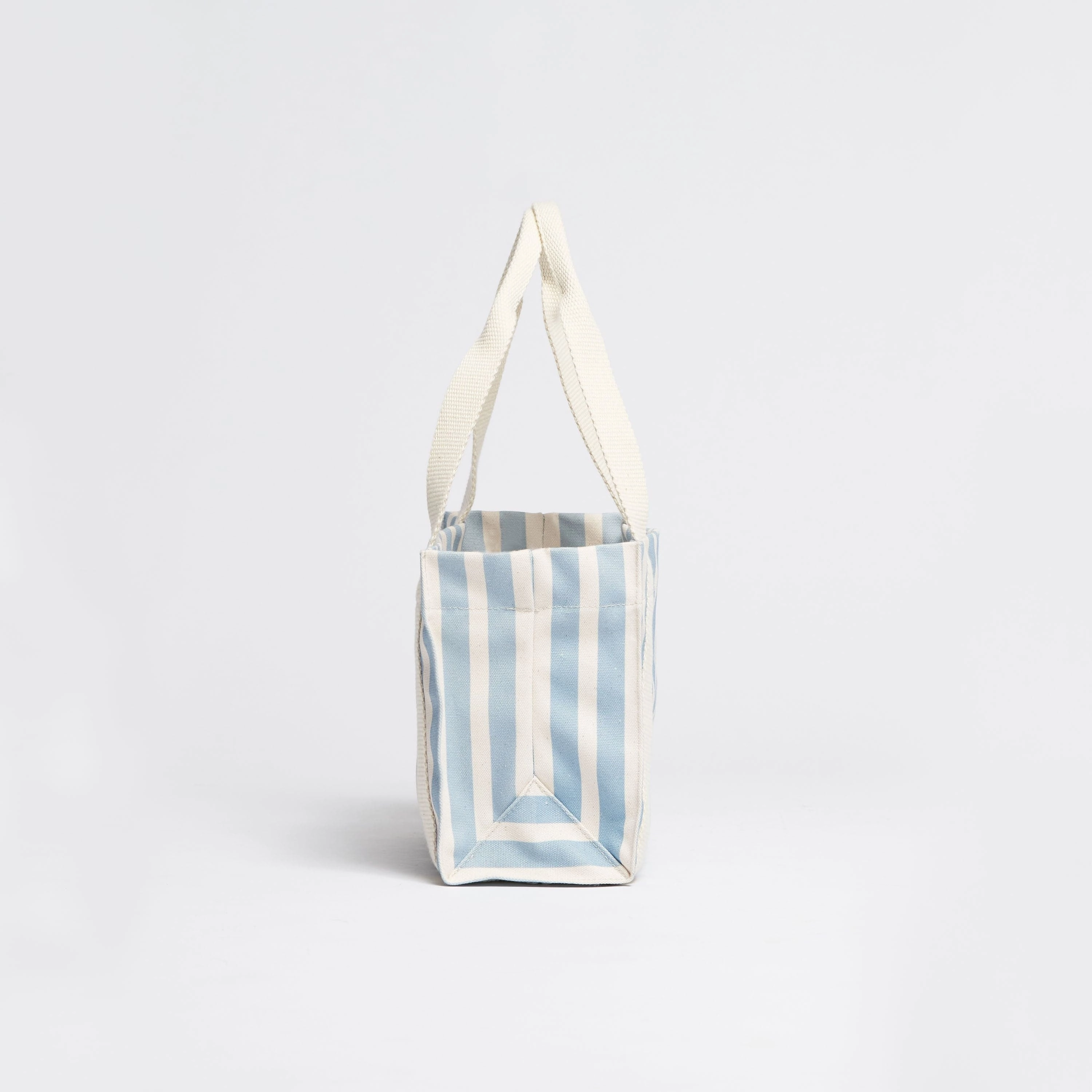 Small Vegan Beach Tote | Sand & Sky Blue