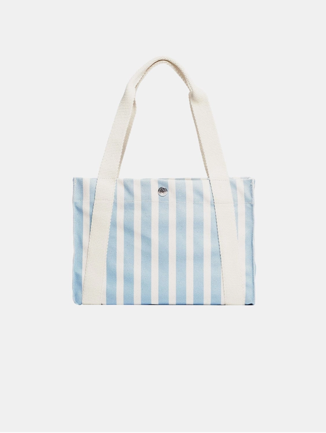 Small Vegan Beach Tote | Sand & Sky Blue