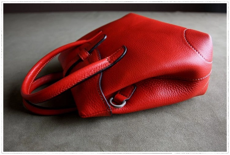 Small Womens Navy Leather Handbag Purse Leather Navy Mini Shoulder Bag Handbag Purse for Ladies