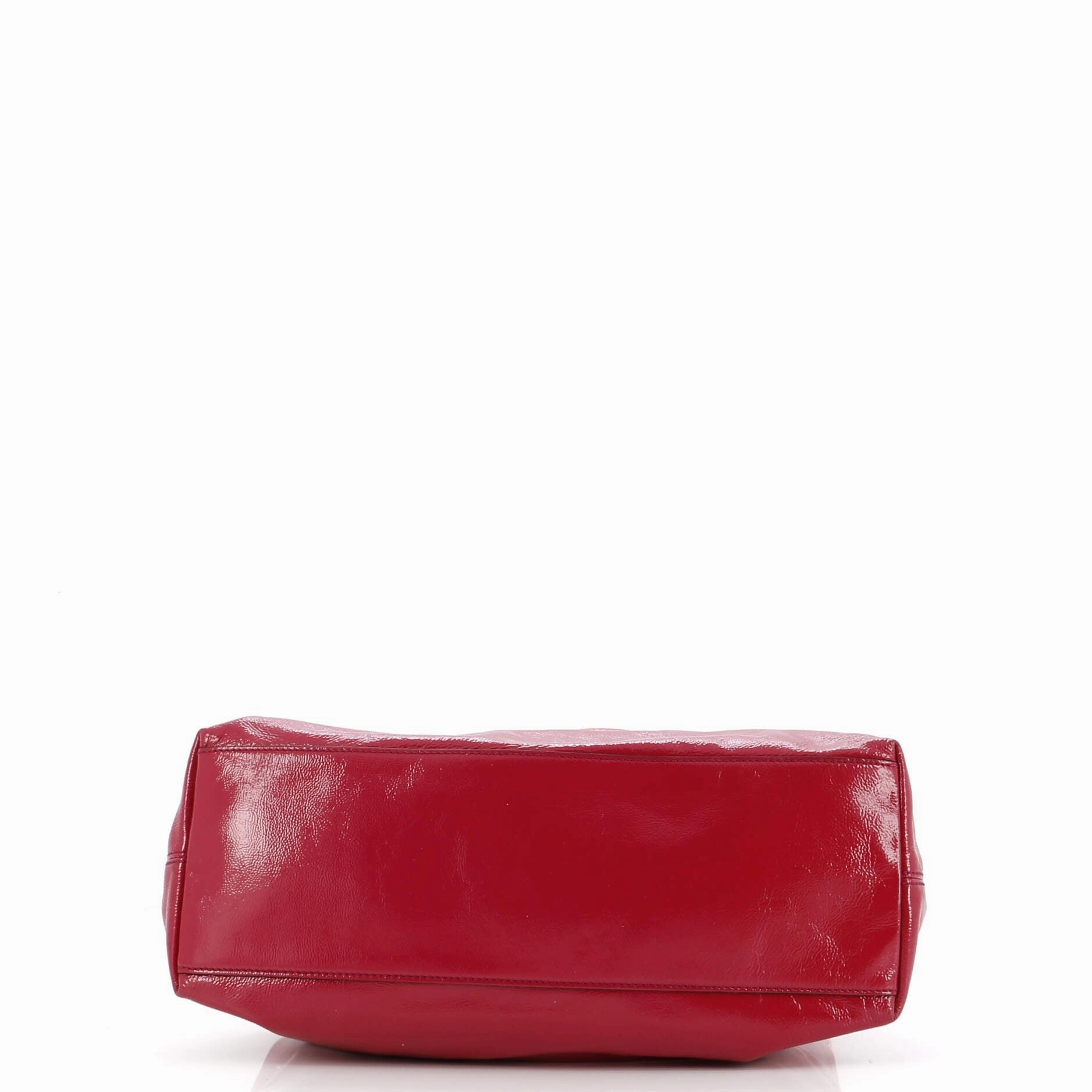 Soho Chain Strap Shoulder Bag Patent Medium