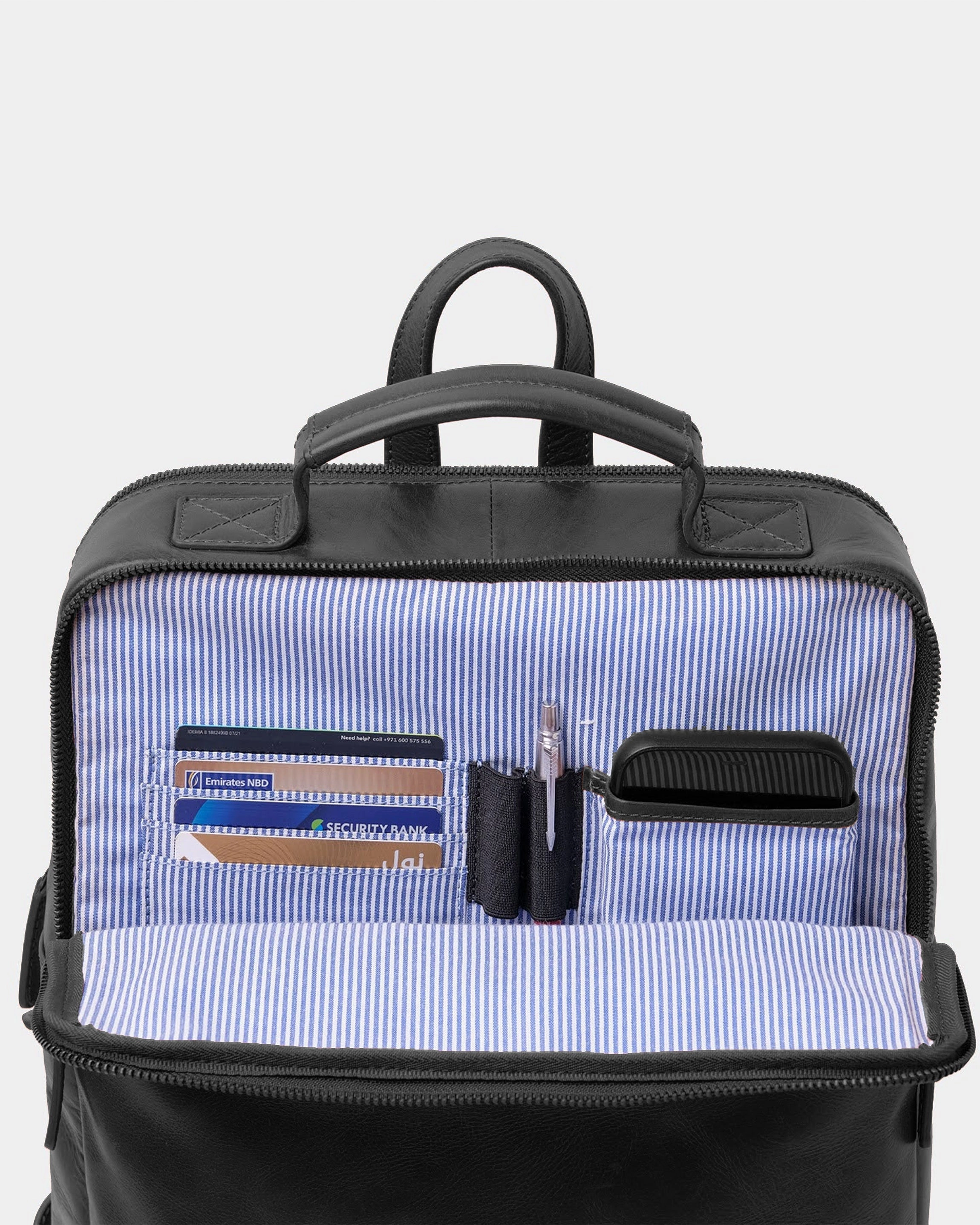 Soho Urbanist Slim Backpack | Black