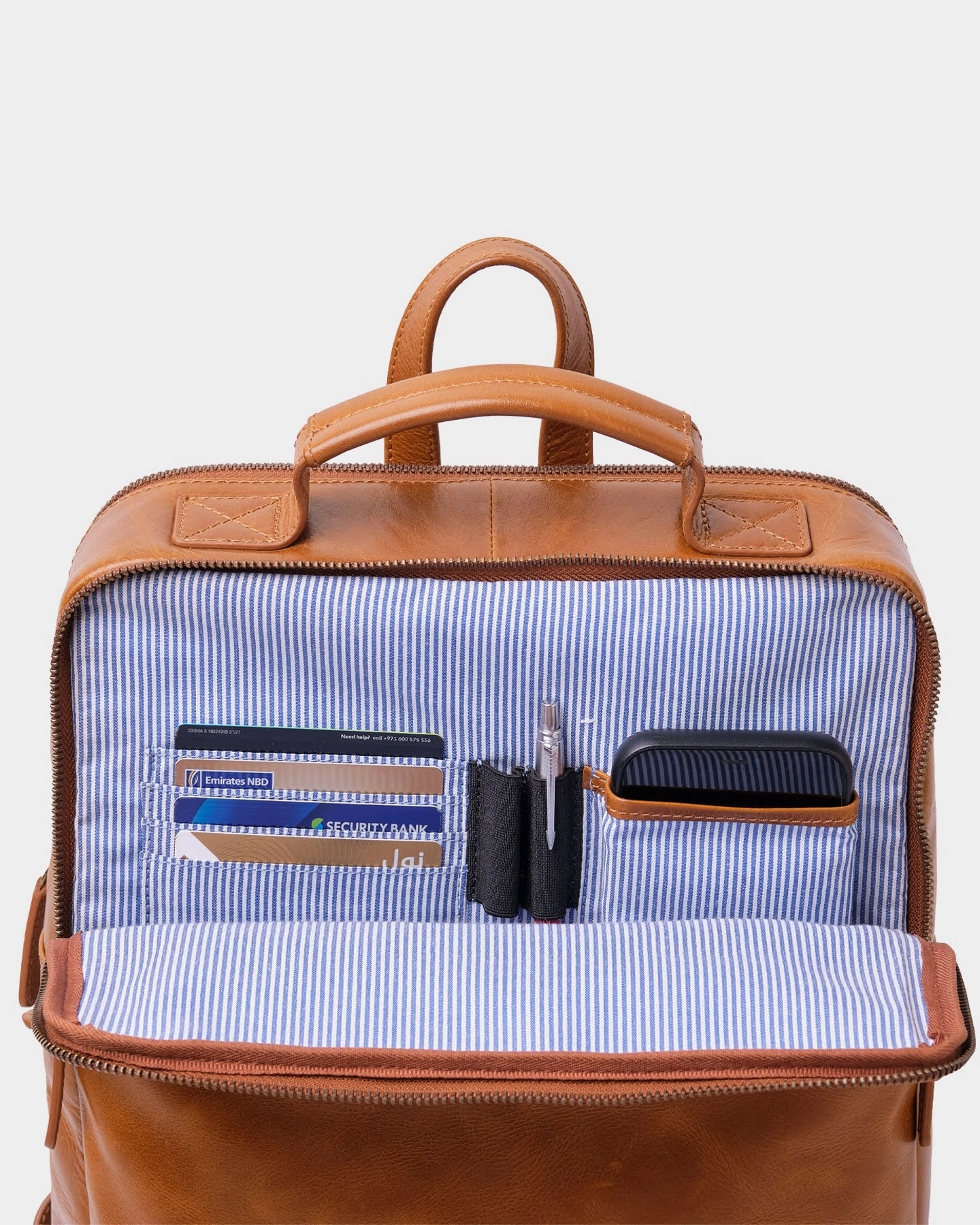 Soho Urbanist Slim Backpack | Tan
