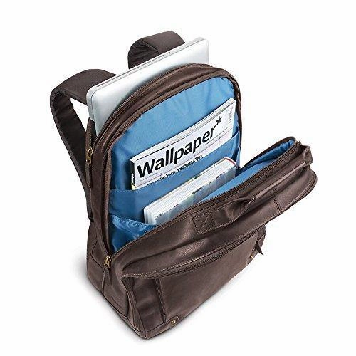 Solo Vintage Colombian Leather Laptop Backpack