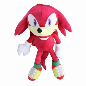 Sonic the Hedgehog Knuckles 18 Inch Plush Backpack