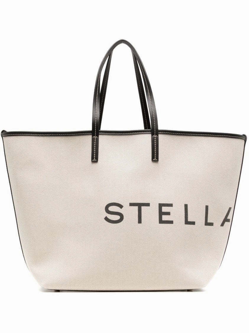Spacious Structured Tote Bag With Bold Logo