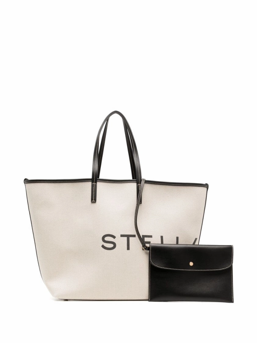 Spacious Structured Tote Bag With Bold Logo