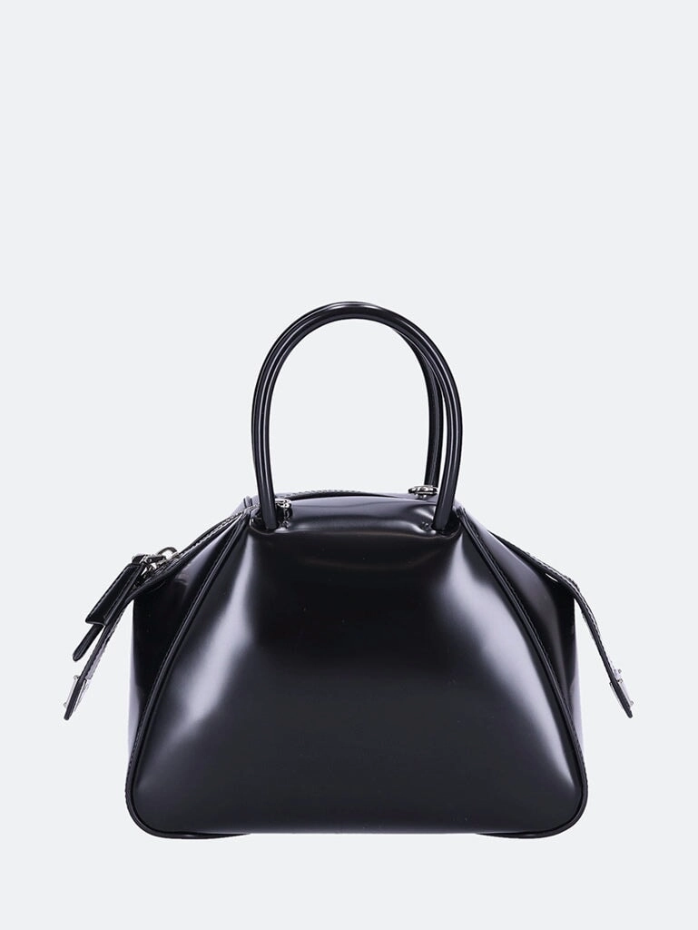 Spazzolato leather handbag