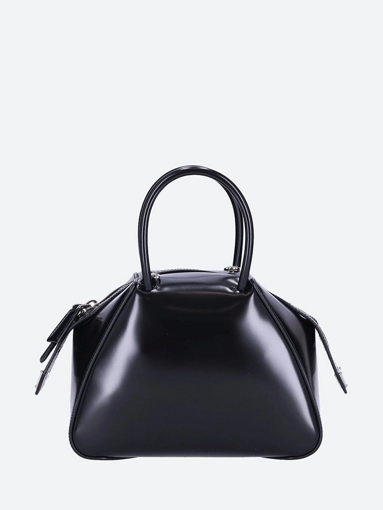 Spazzolato leather handbag