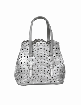 St. Barths La Robe Eden Metallic Mini Tote