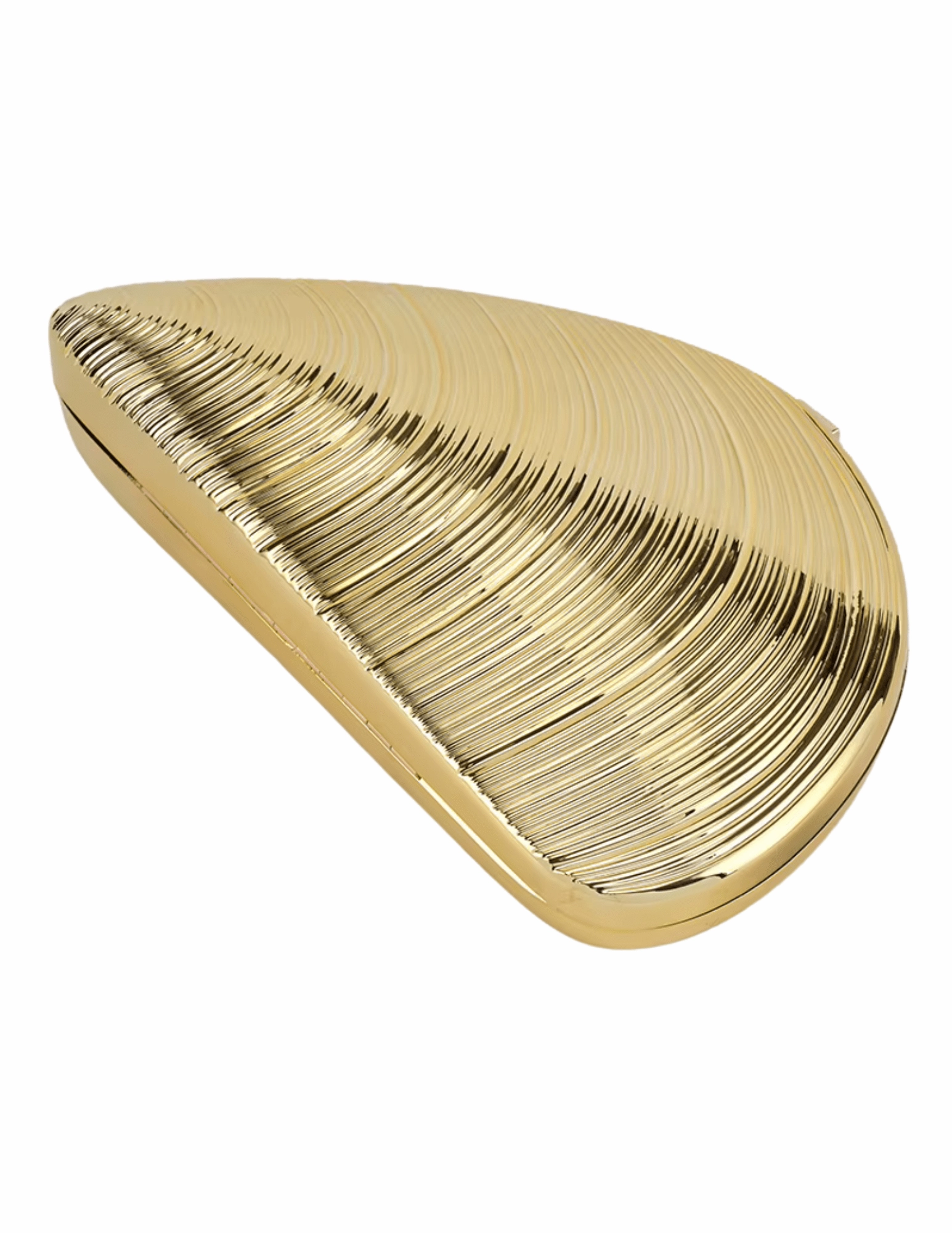 St. Barths La Robe Metallic Oyster Crossbody