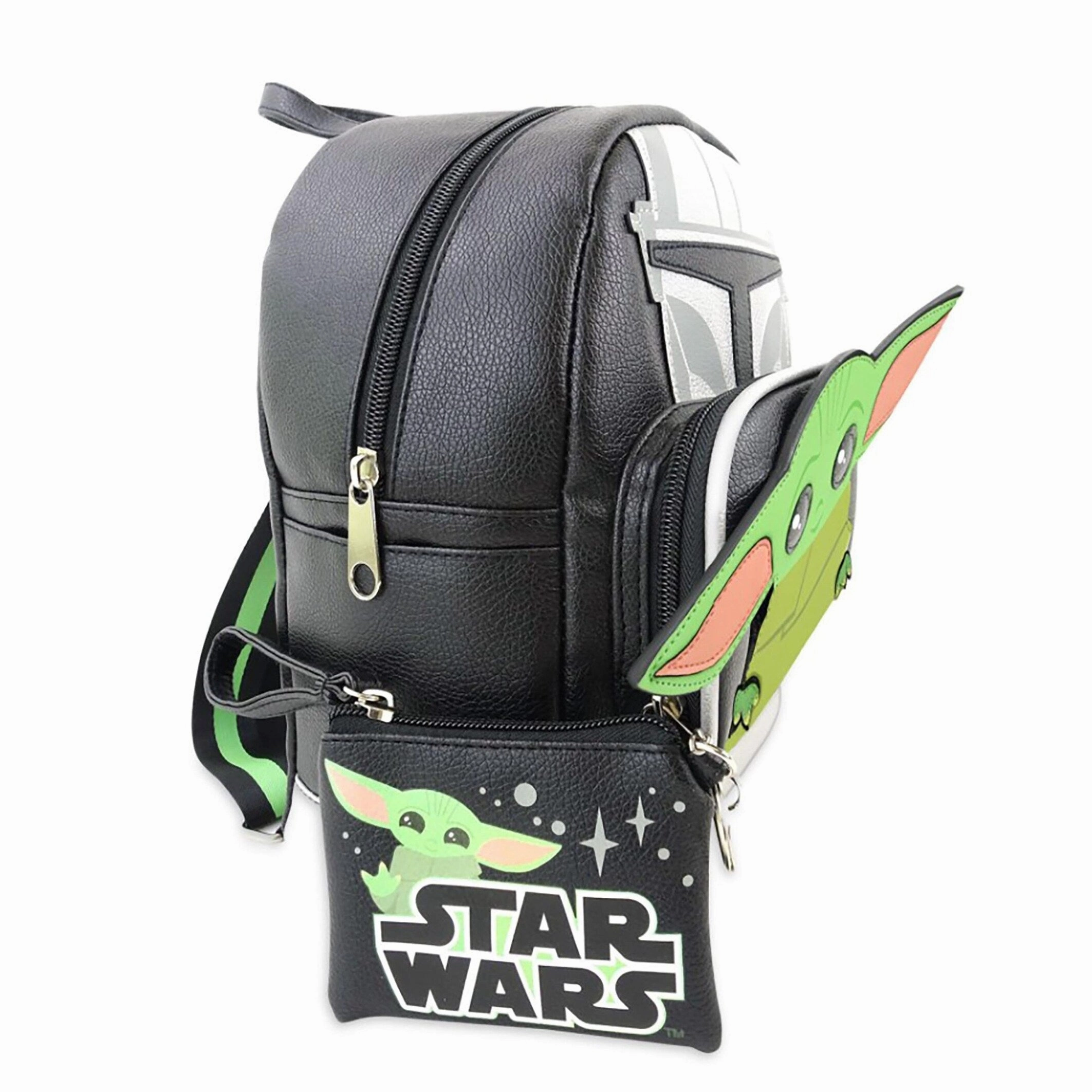 Star Wars The Child 10 Inch Pleather Backpack w/ Coin Purse