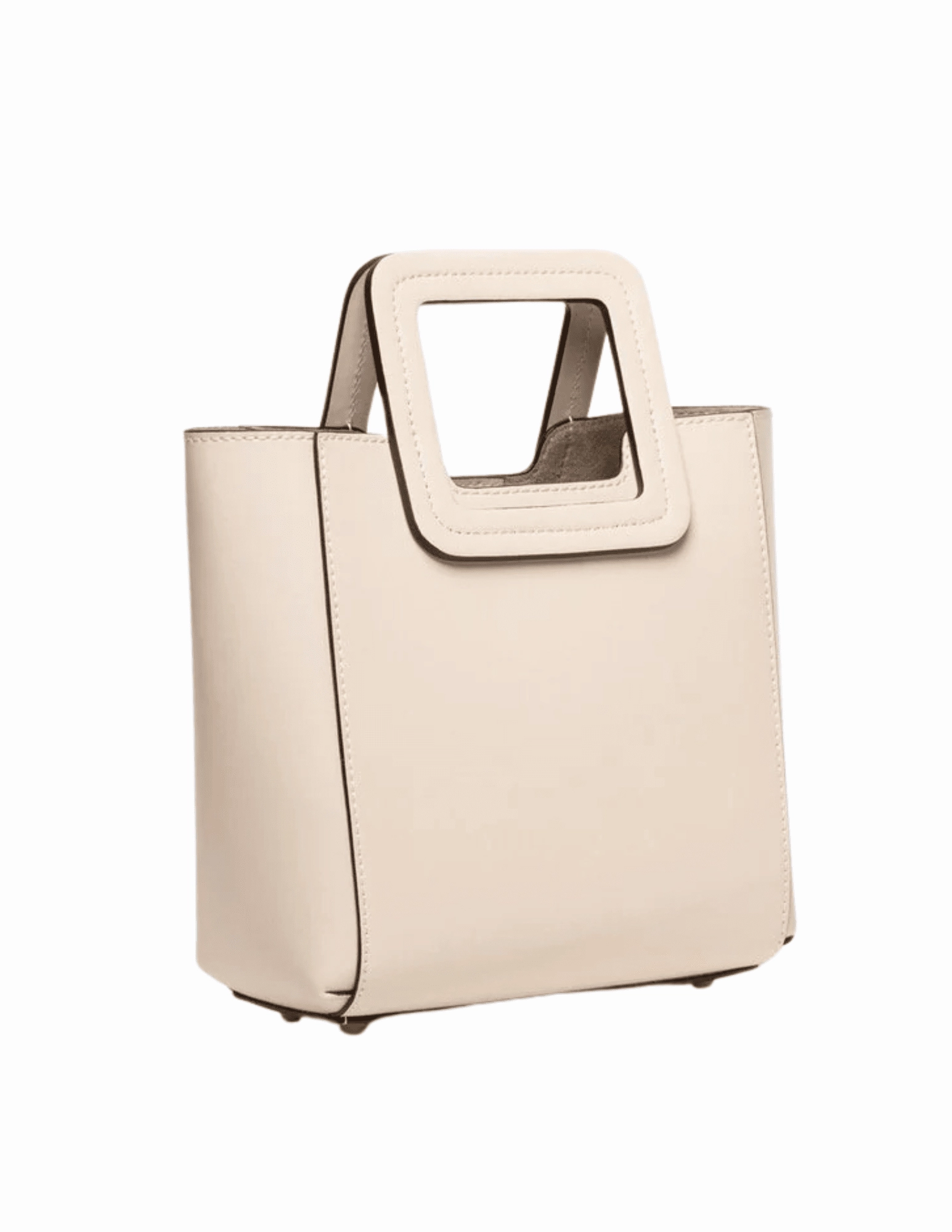 STAUD Mini Shirley Leather Bag