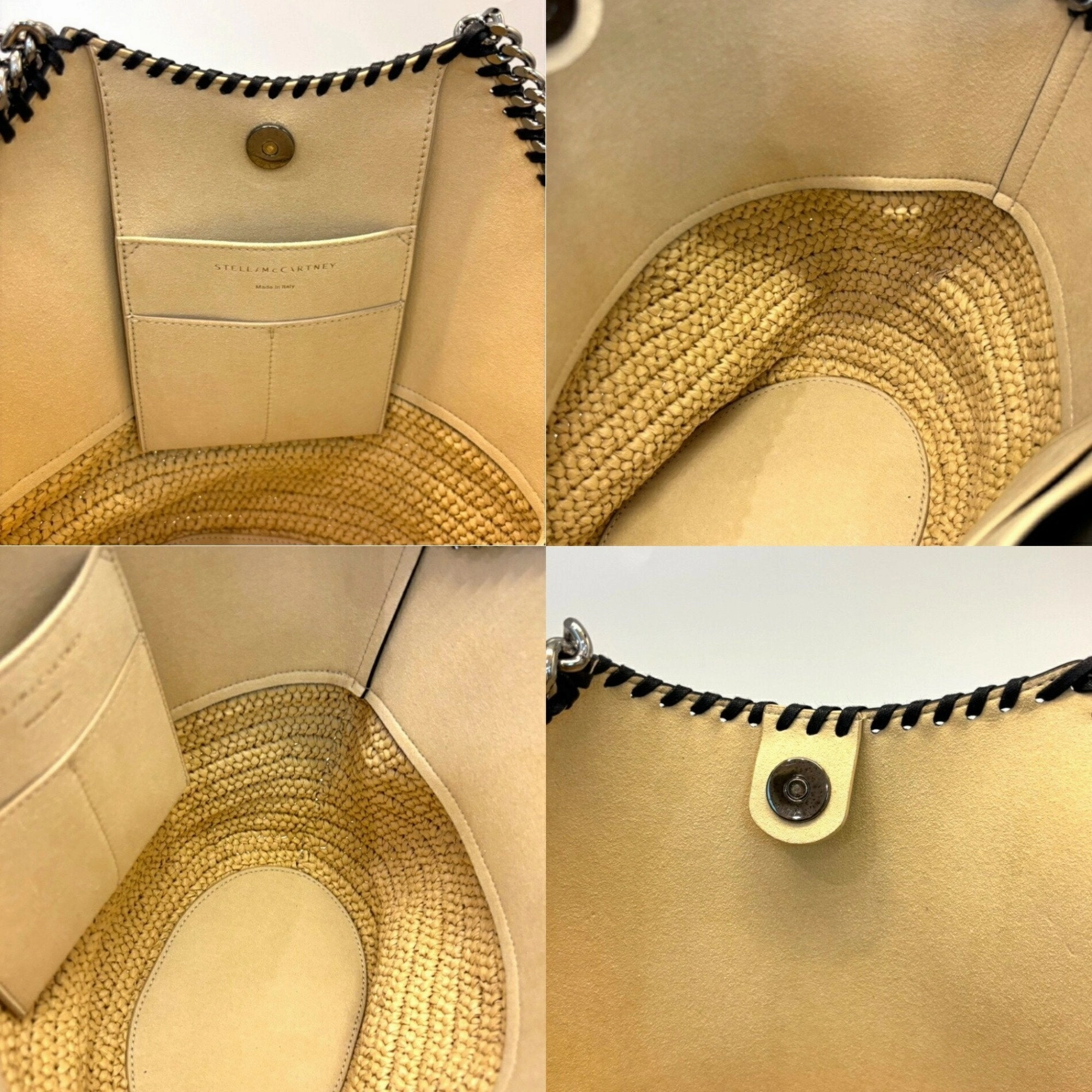 Stella Mccartney  Raffia Tote Bag (Pre-Owned)