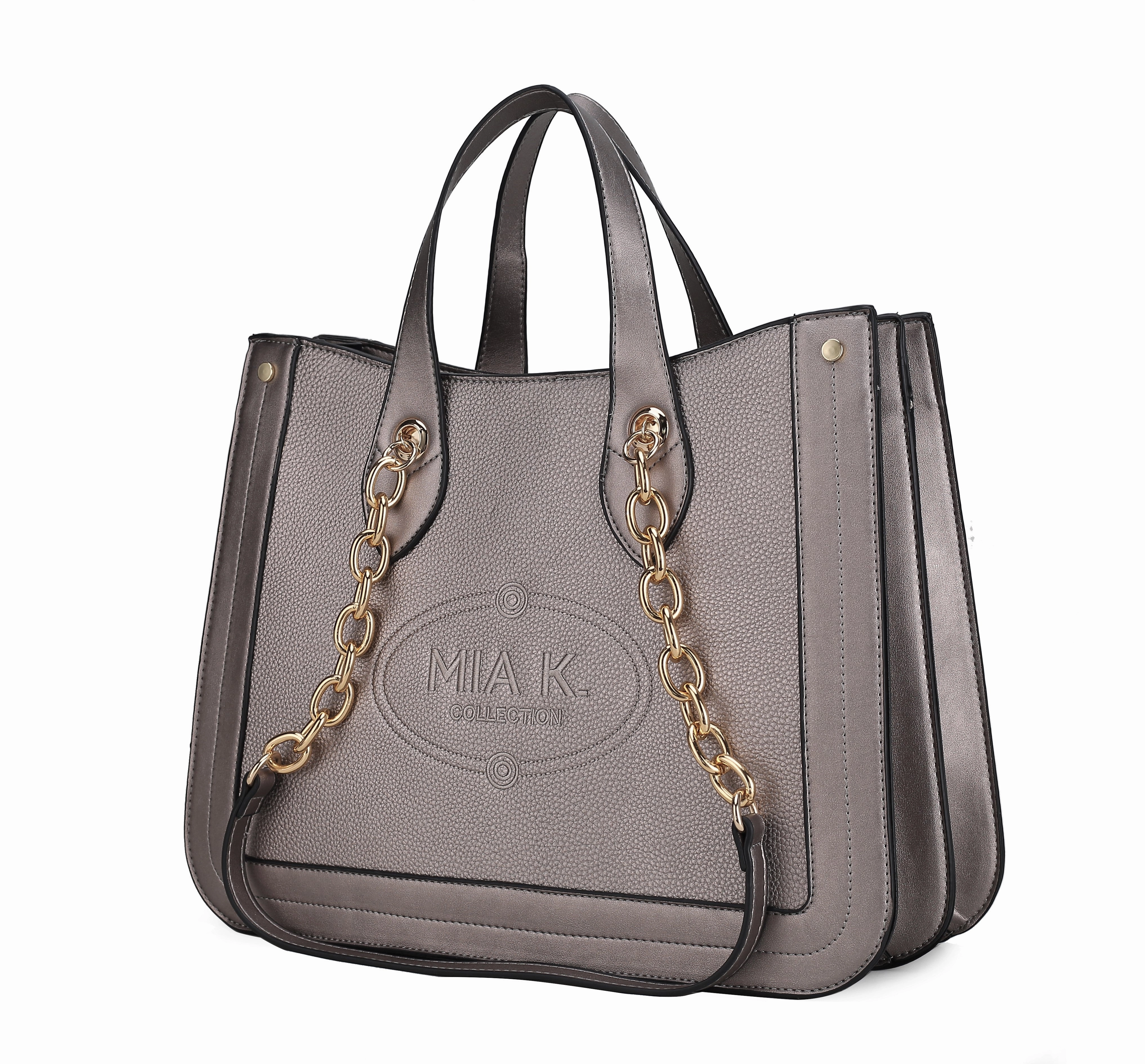 Stella Vegan Leather Womens Tote Bag