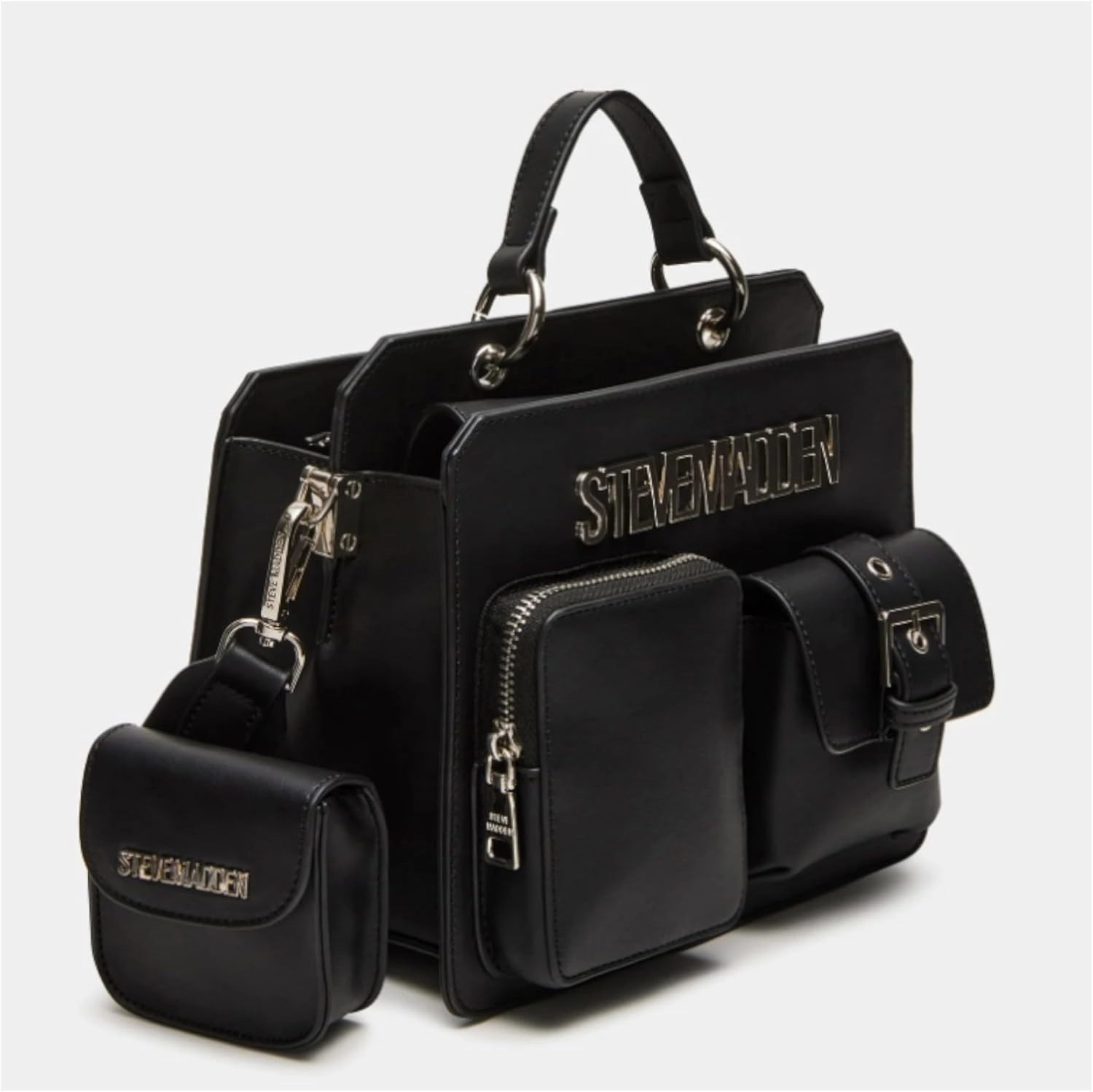 Steve Madden Bevelyn Utility Pocket Convertible Crossbody Bag