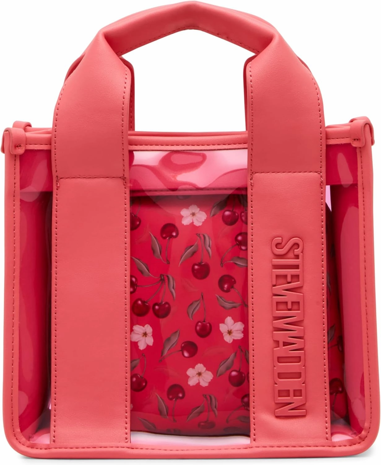 Steve Madden Bwebber Clear Satchel