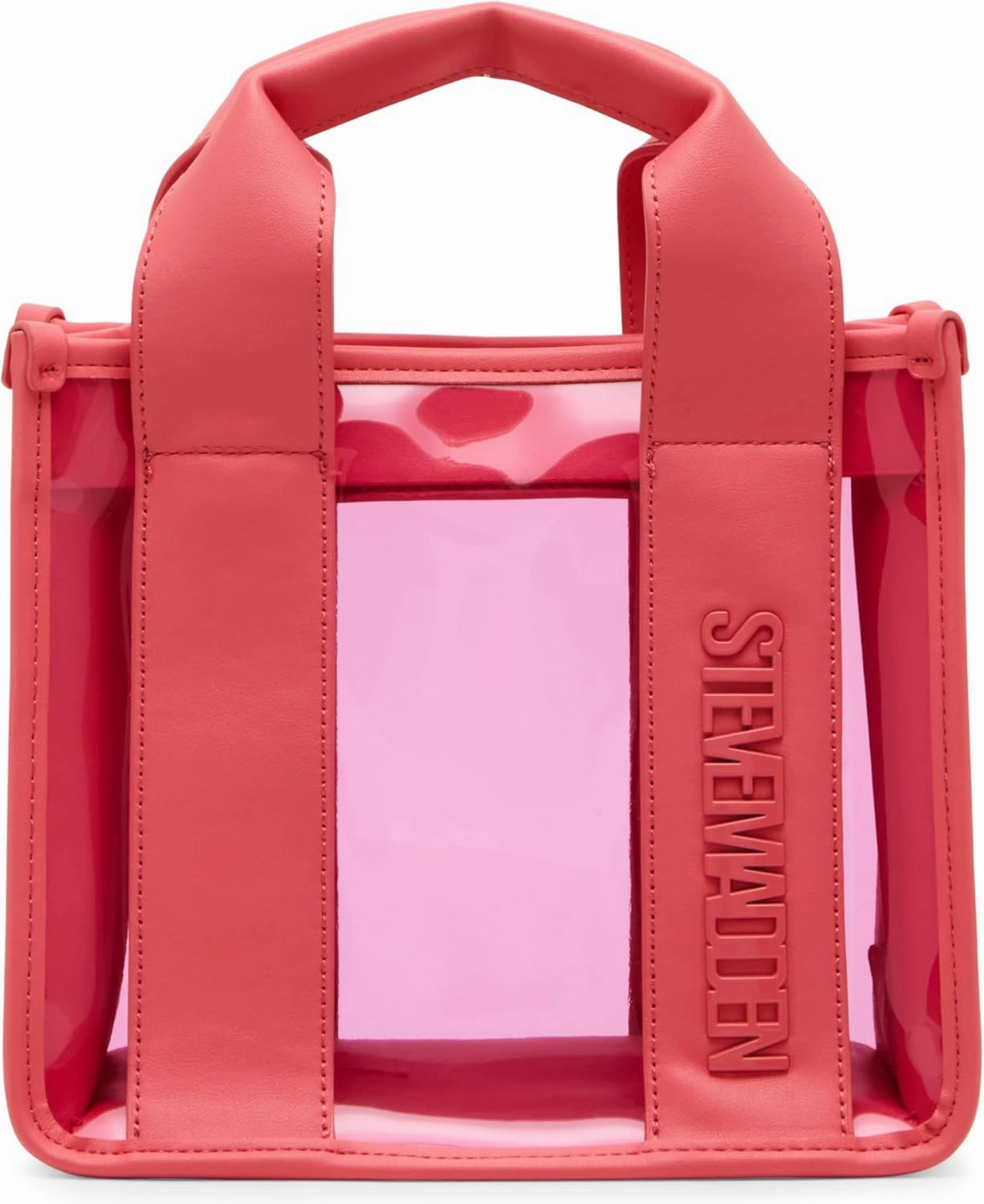 Steve Madden Bwebber Clear Satchel