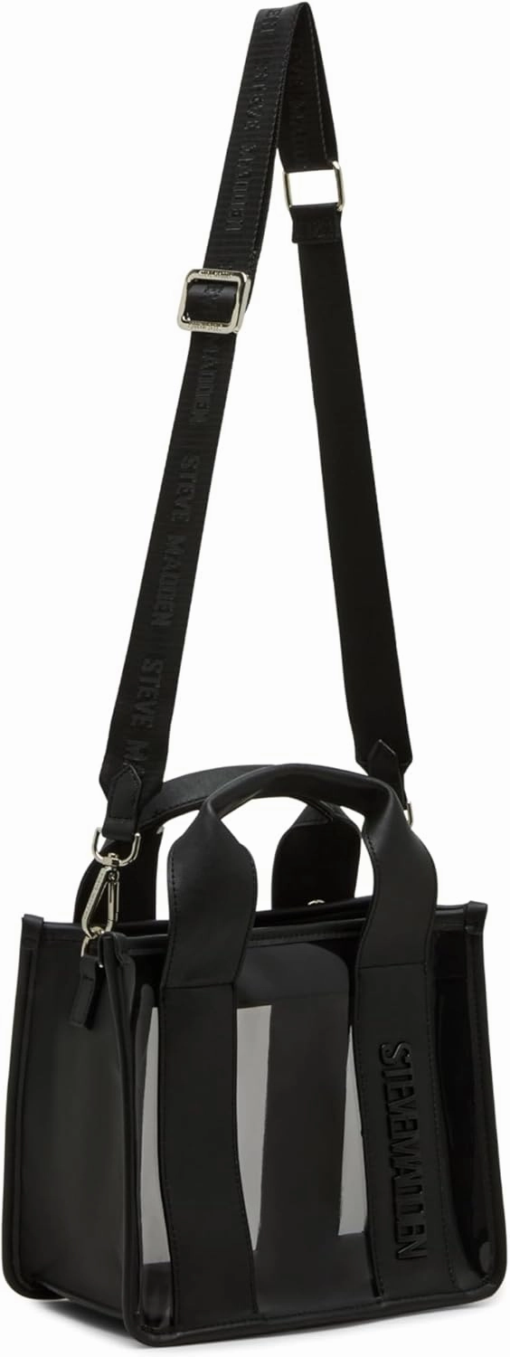Steve Madden Bwebber Clear Satchel