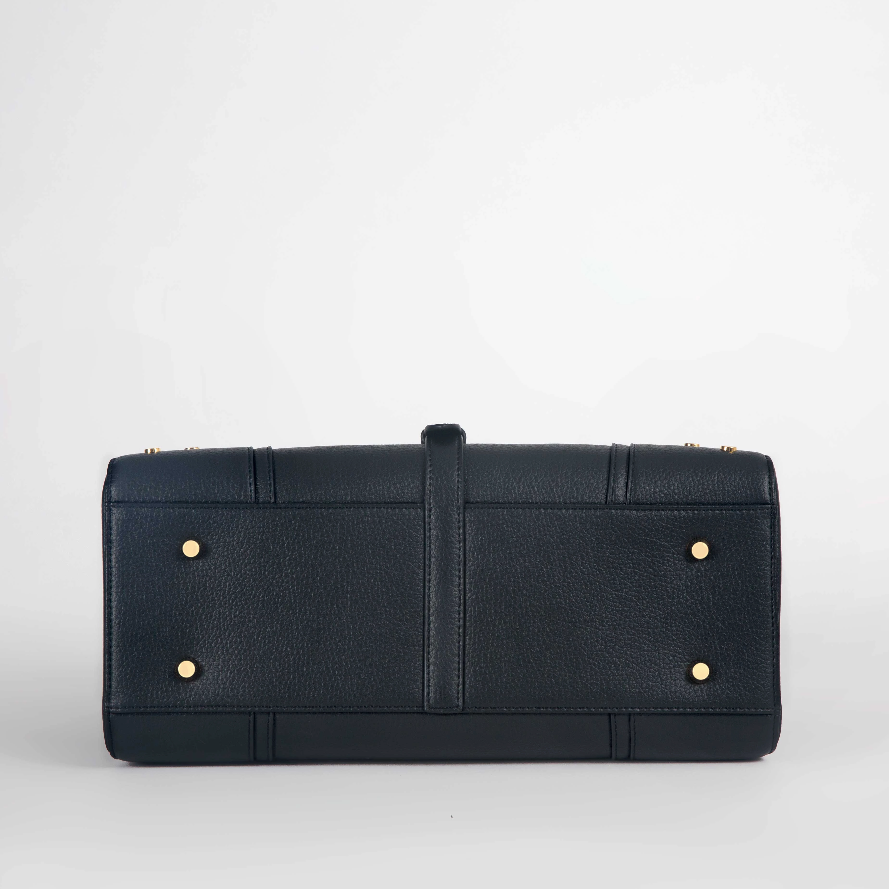 Stockholm Vegan Leather Handbag | Black