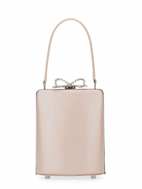 Structured Bag With Decorative Bow