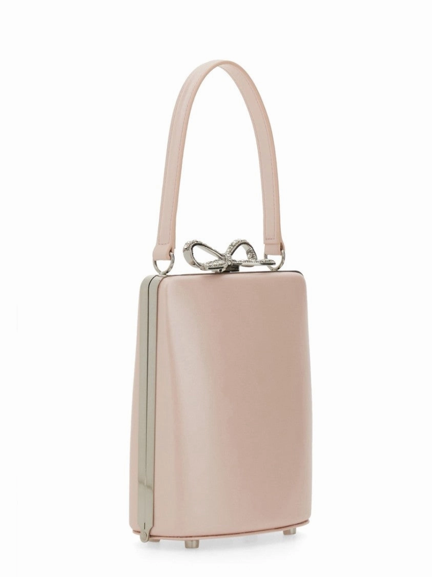 Structured Bag With Decorative Bow