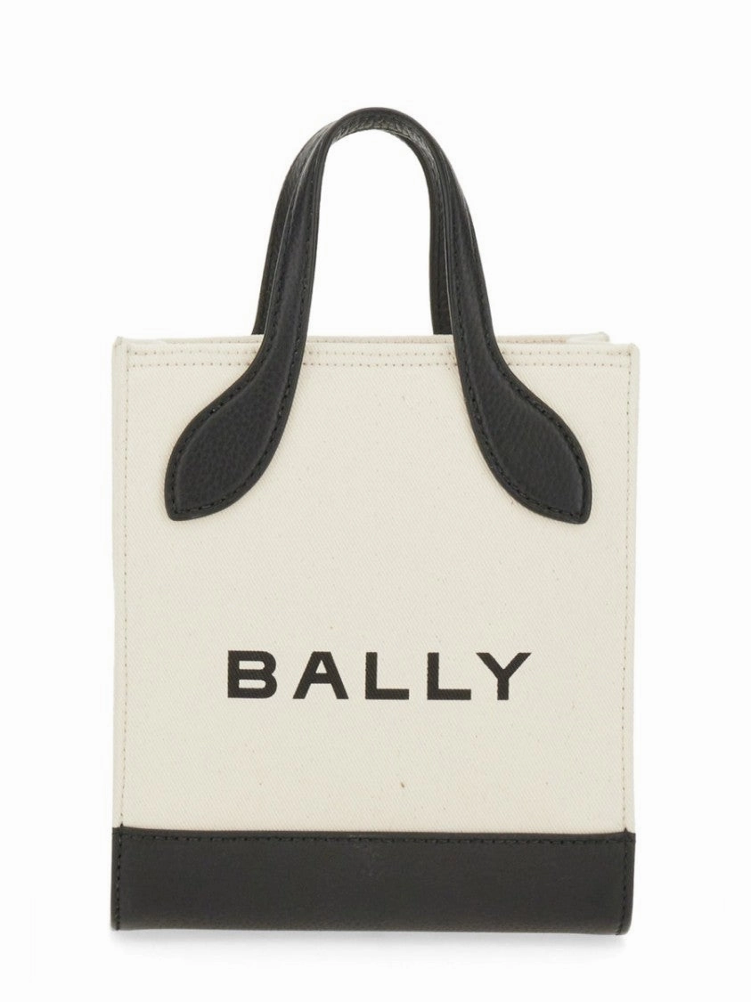 Structured Bag With Detachable Strap And Bold Logo
