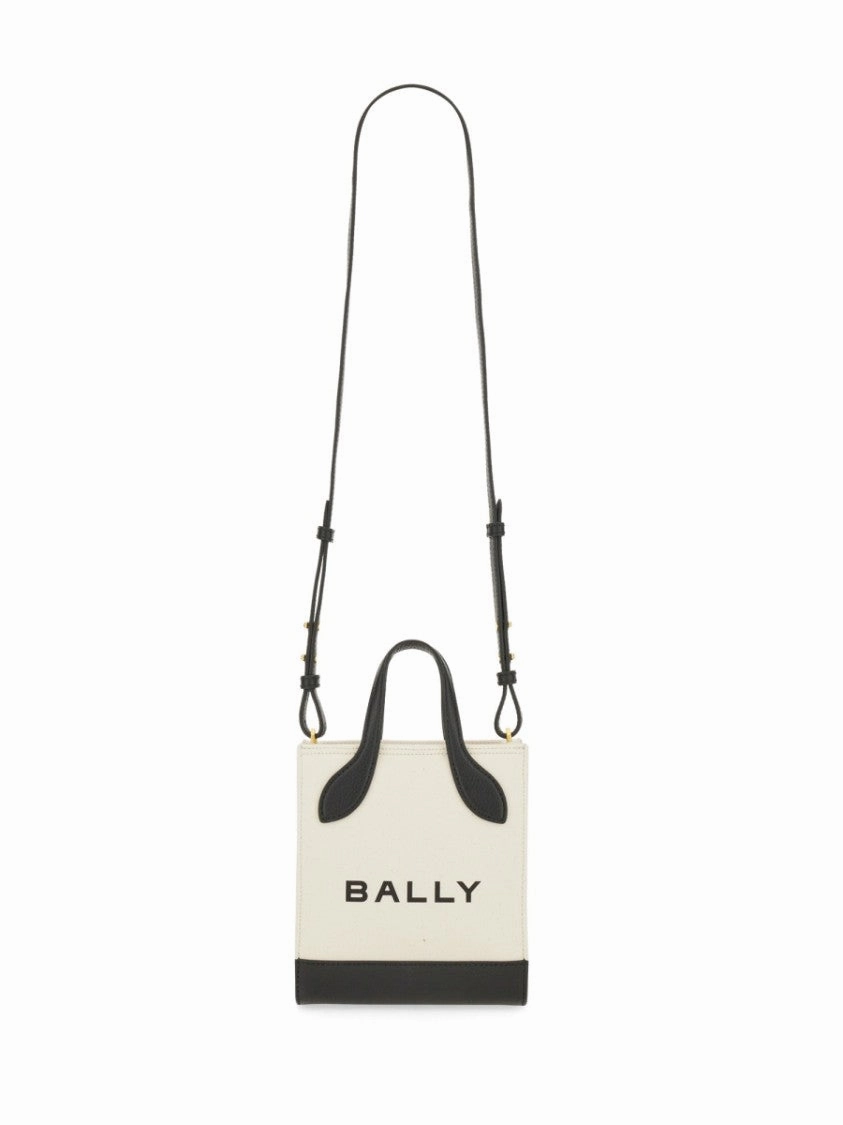 Structured Bag With Detachable Strap And Bold Logo