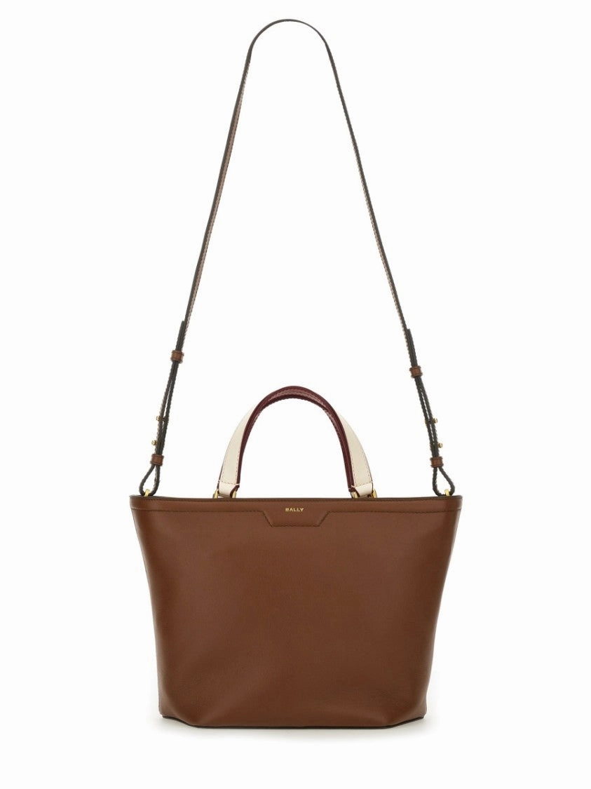 Structured Calfskin Shoulder Bag