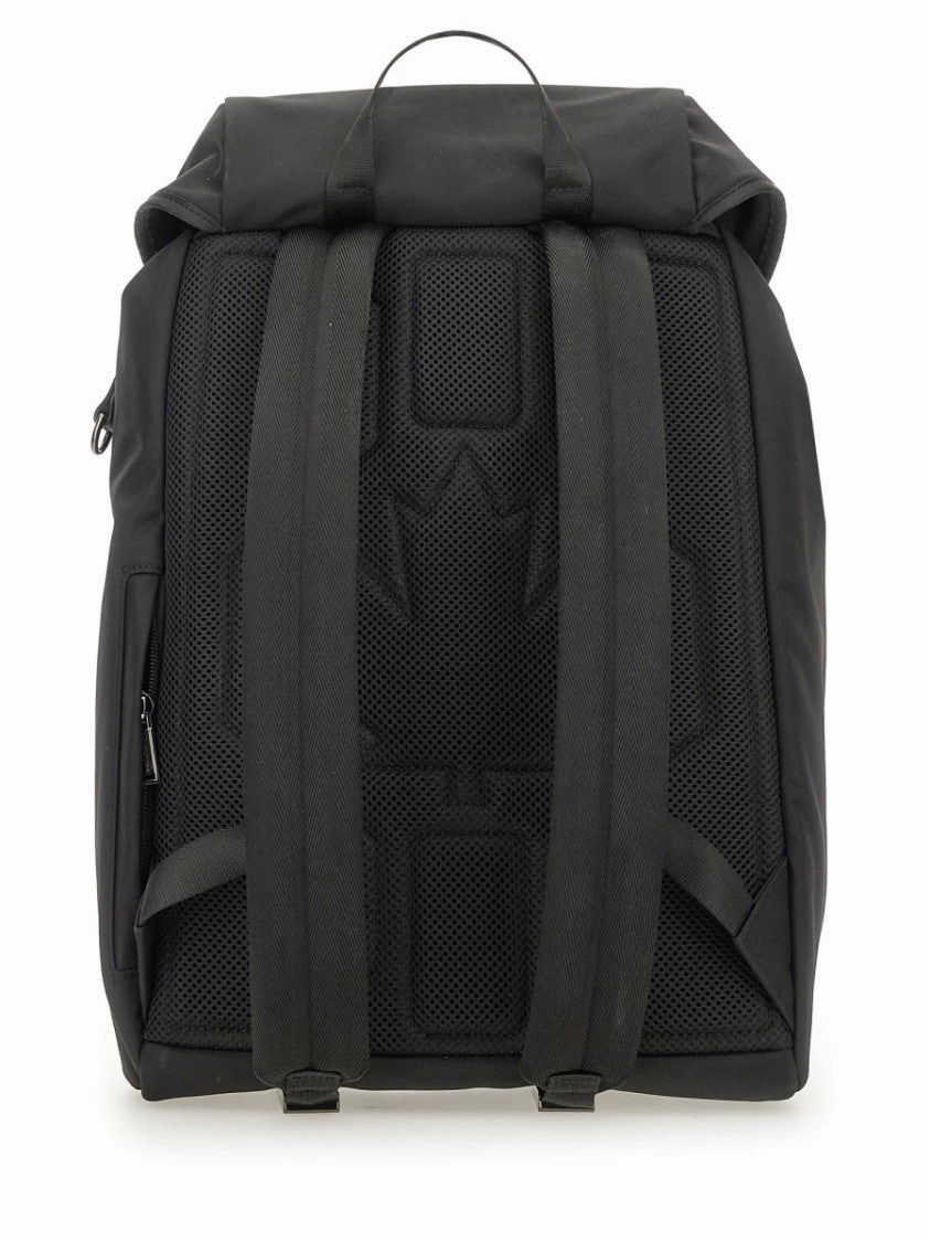 Structured Nylon Backpack