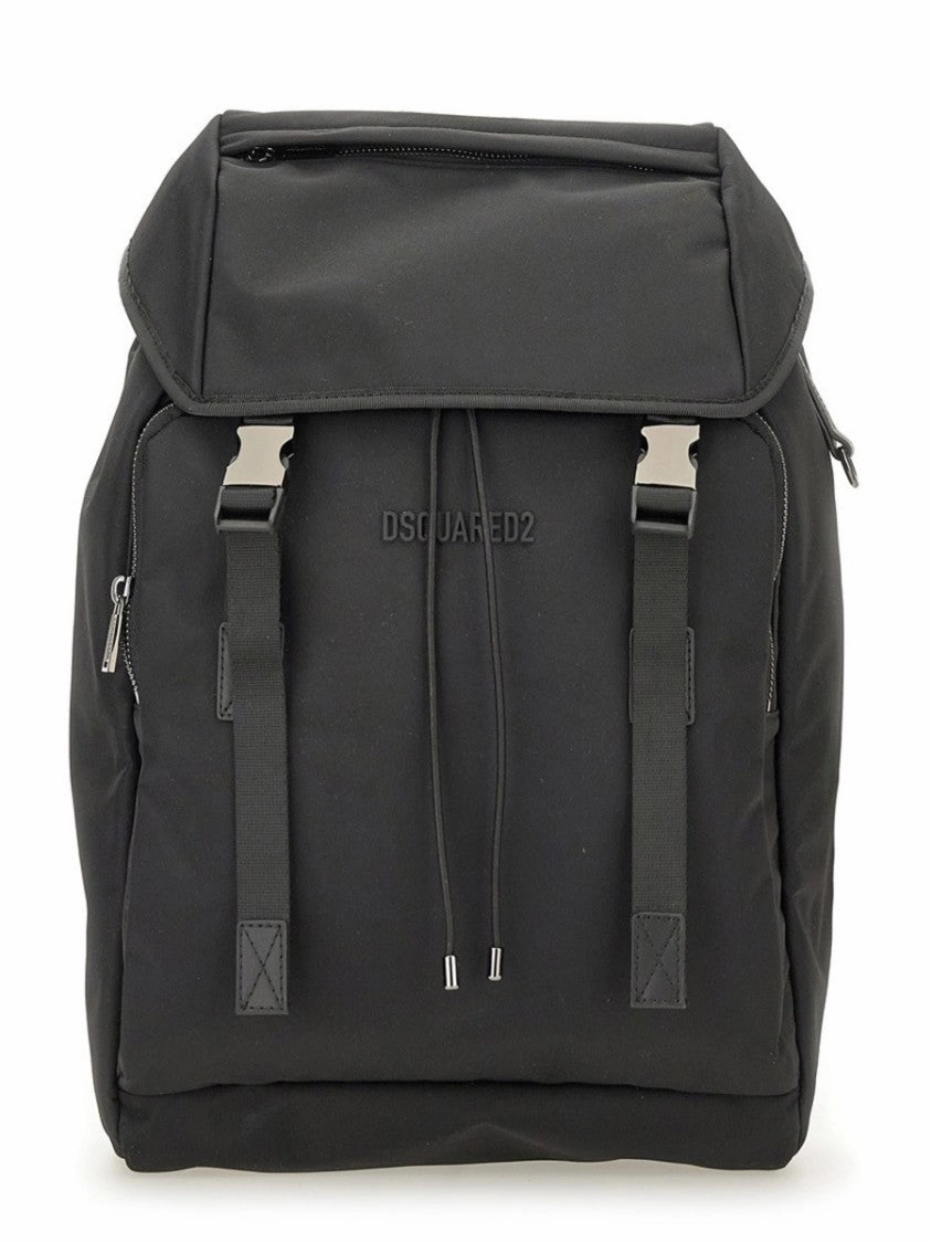 Structured Nylon Backpack