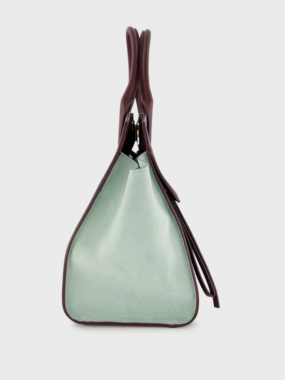 Studio Large Calfskin and Suede Soft Bag