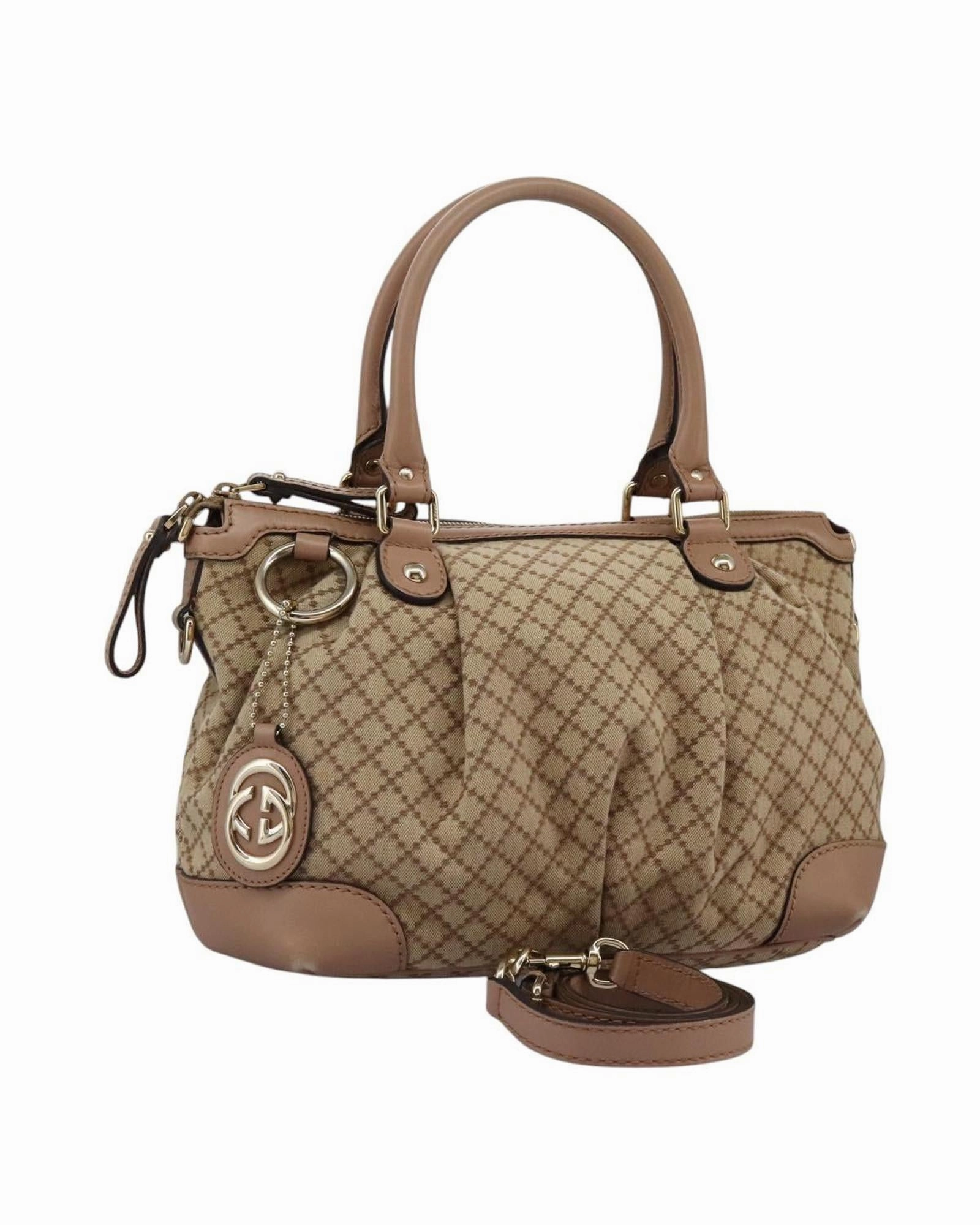 Sukey Canvas Shoulder Bag with Strap