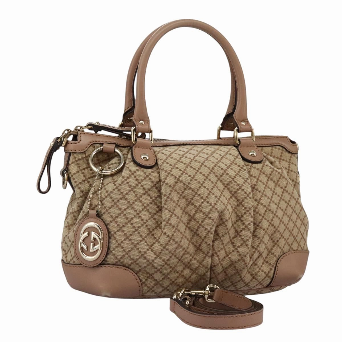 Sukey Canvas Shoulder Bag with Strap