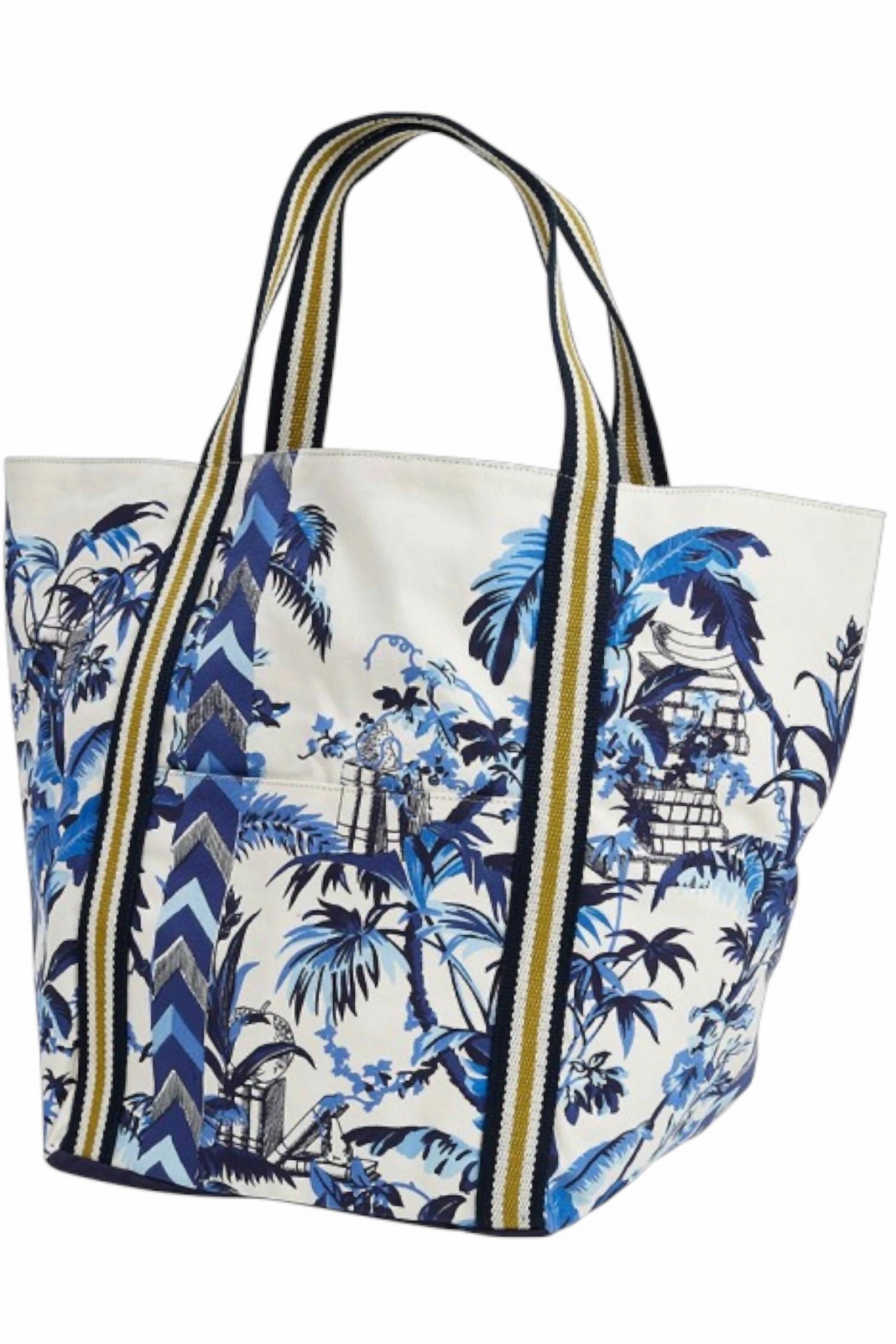 Summer Quartier Tote Bag In Blue