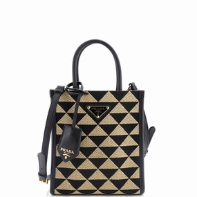 Symbole Shopper Tote Jacquard Mini