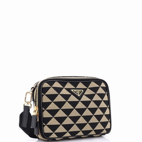 Symbole Zip Around Shoulder Bag Jacquard