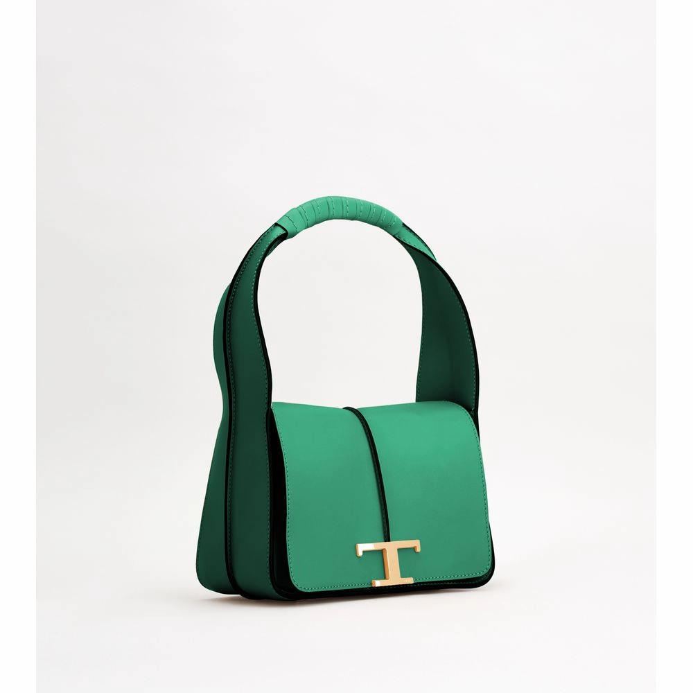 T Timeless Bag in Leather Mini