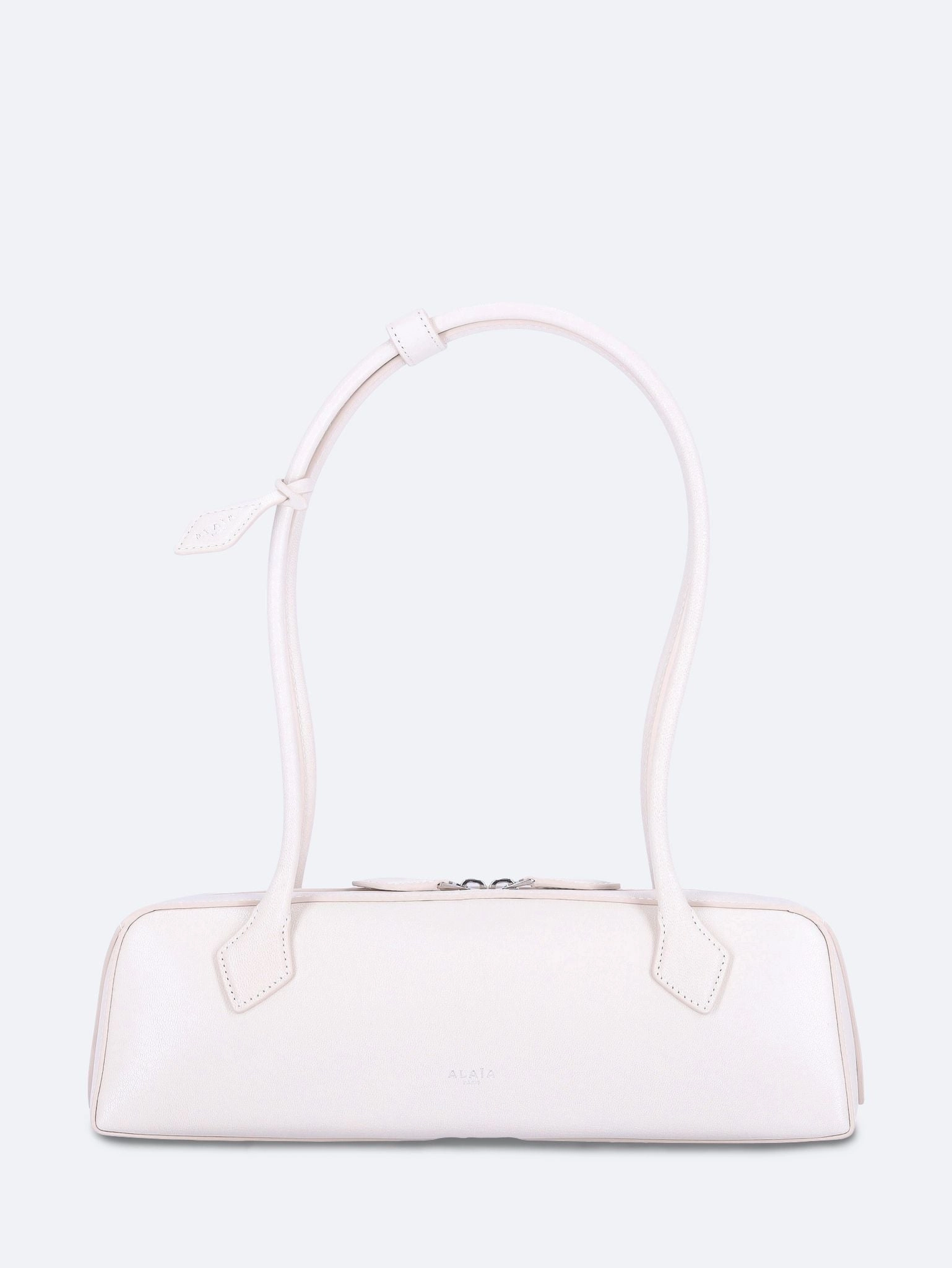Teckel medium shiny leather handbag