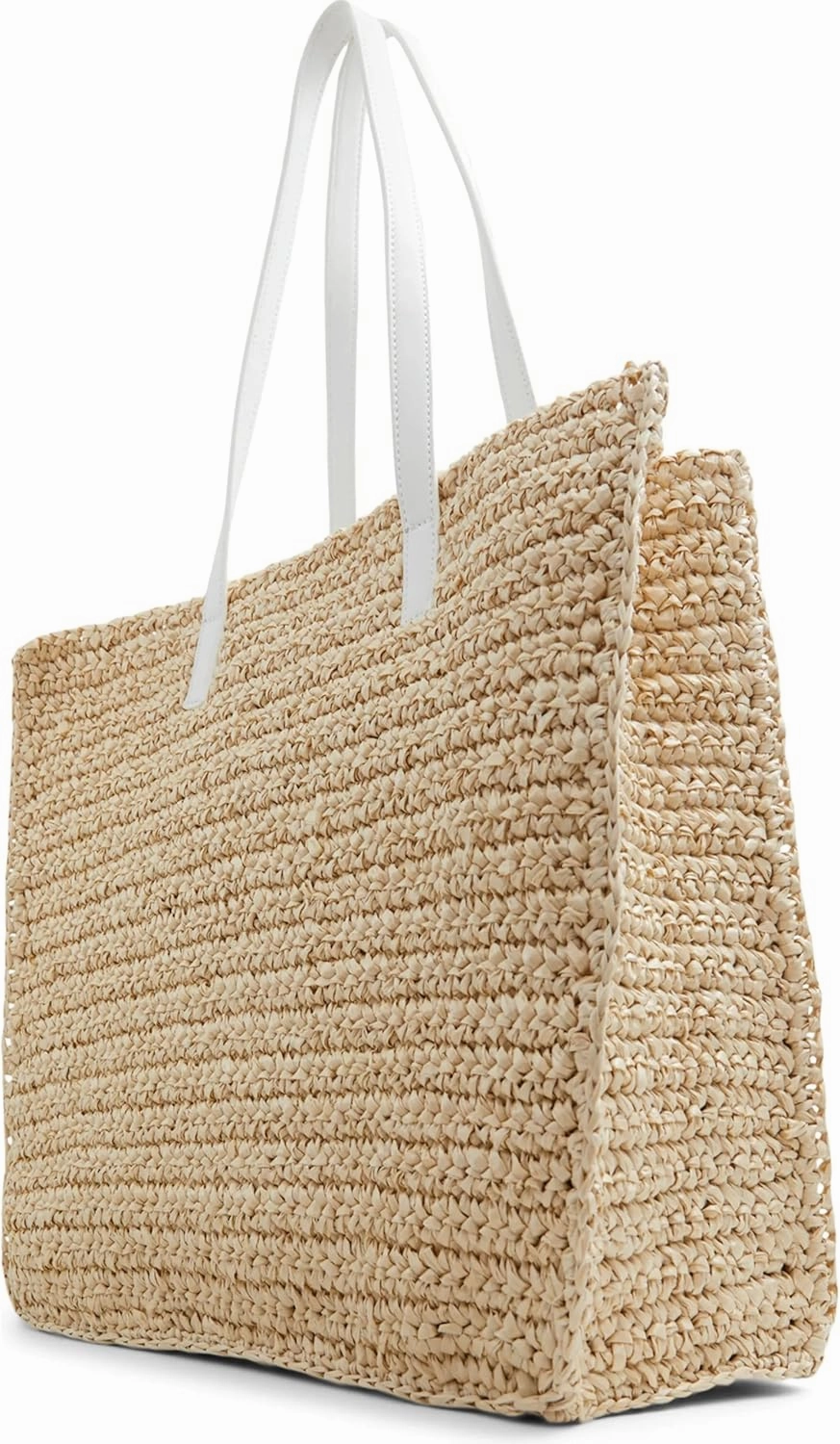 Ted Baker Women's Skye Raffia Tote Handbag, White