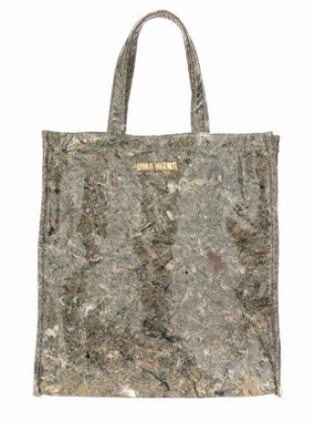 Textured Tote Bag With Sturdy Handles