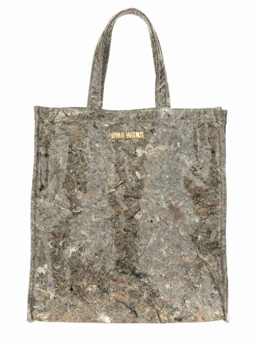 Textured Tote Bag With Sturdy Handles